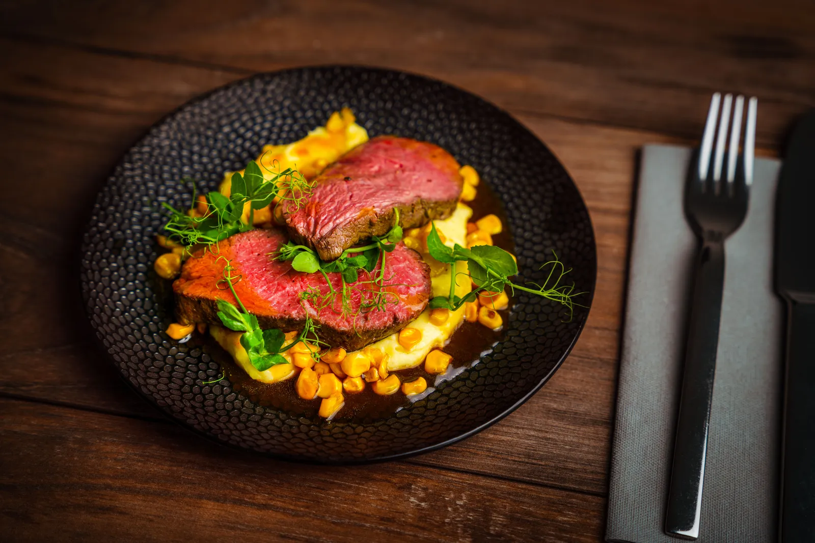 BLACK ANGUS BAVETTE